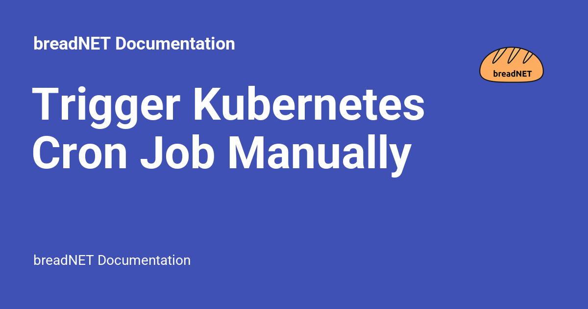 Trigger Cron Job Manually Documentation